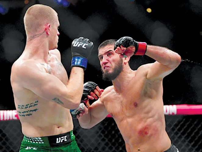 Islam Makhachev sets UFC record for consecutive wins